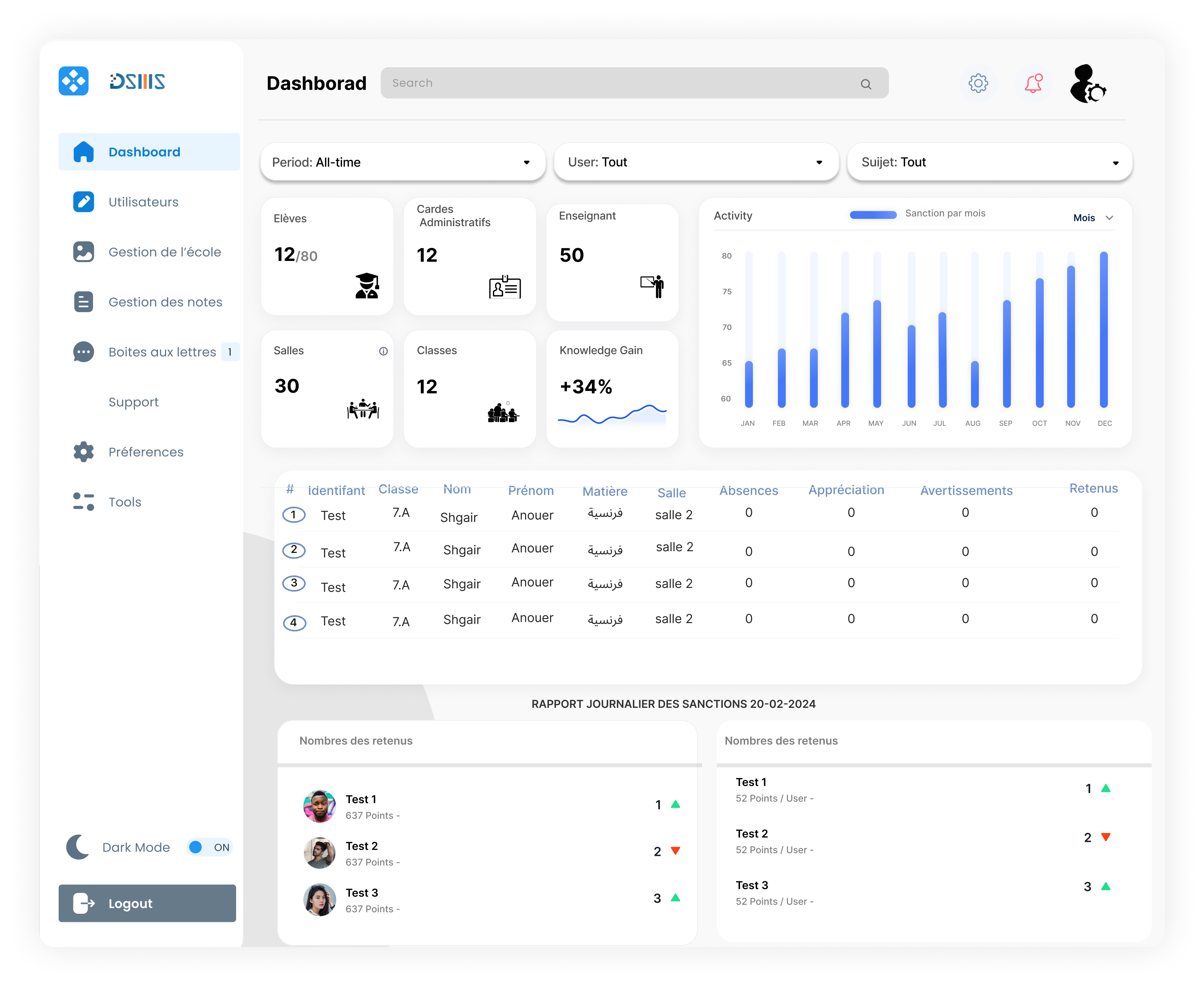 DSMS UI/UX Design