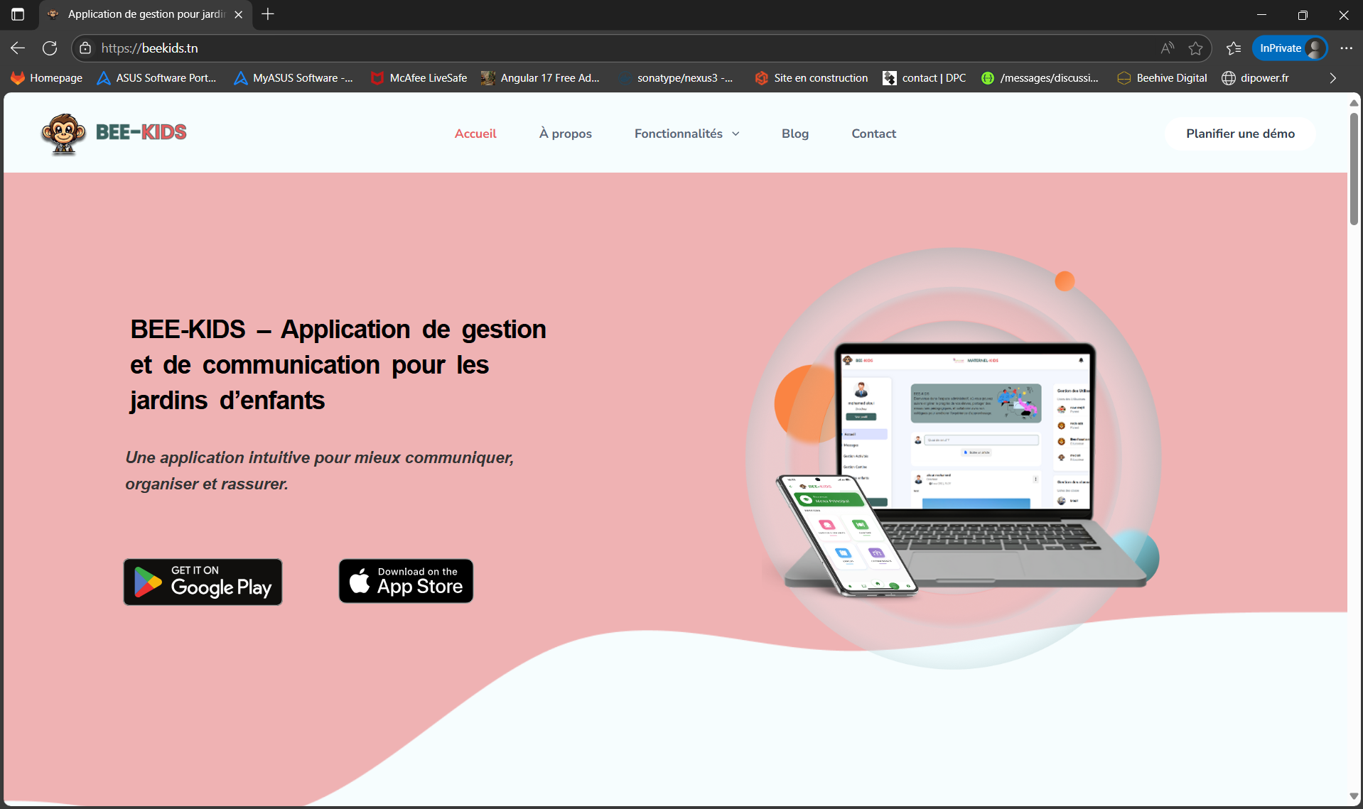 Beekids Web Platform